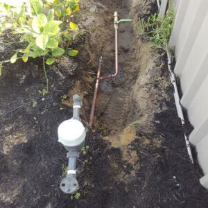 Reticulation Valve Cut In